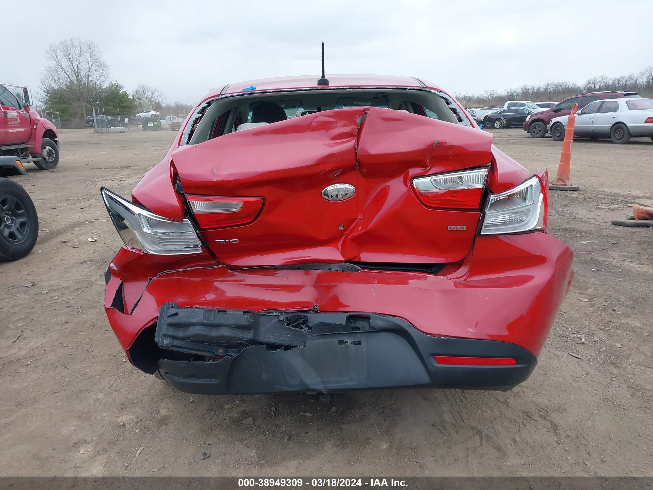 Photo 15 VIN: KNADM4A30D6231311 - KIA RIO 