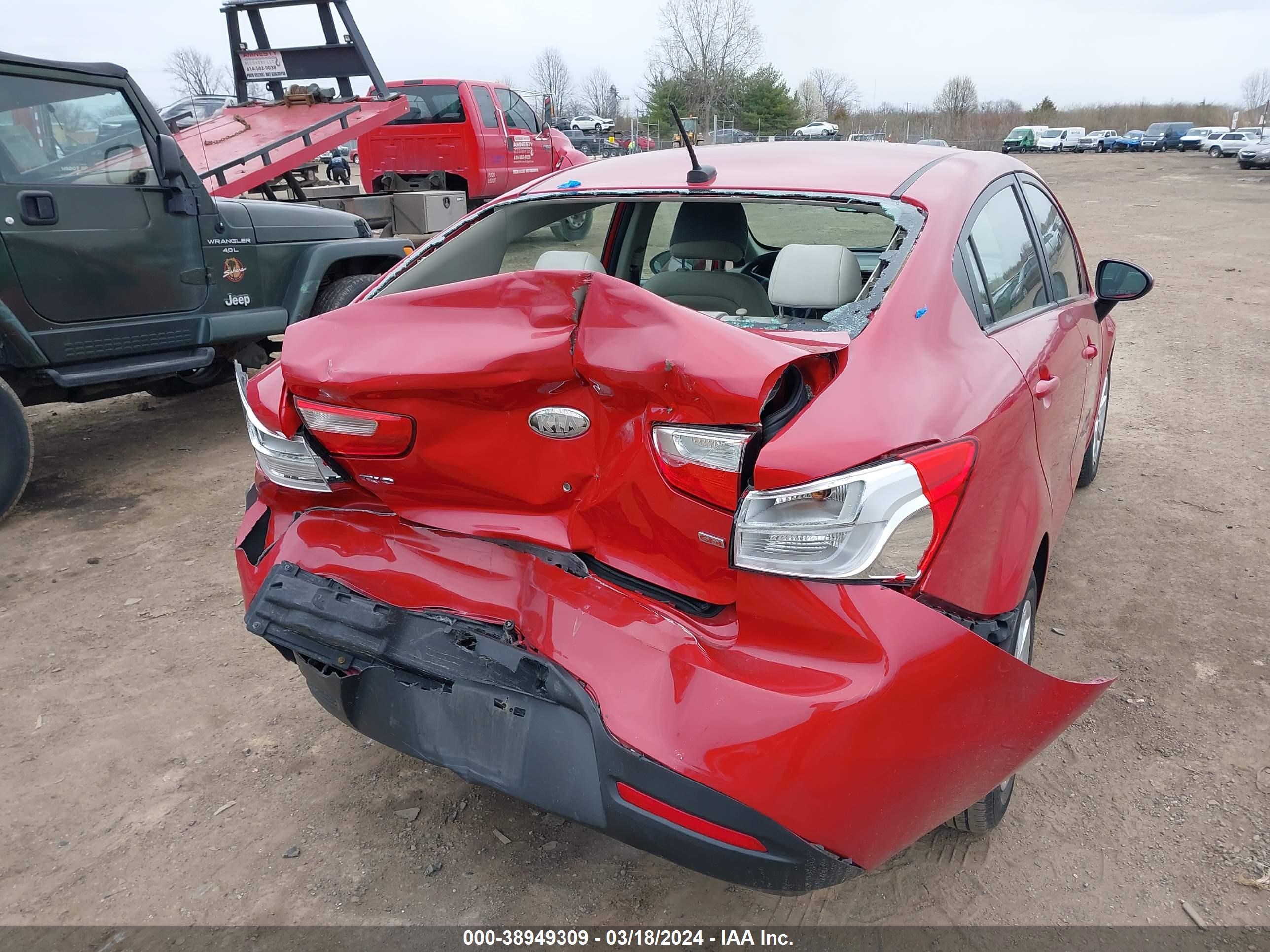 Photo 19 VIN: KNADM4A30D6231311 - KIA RIO 