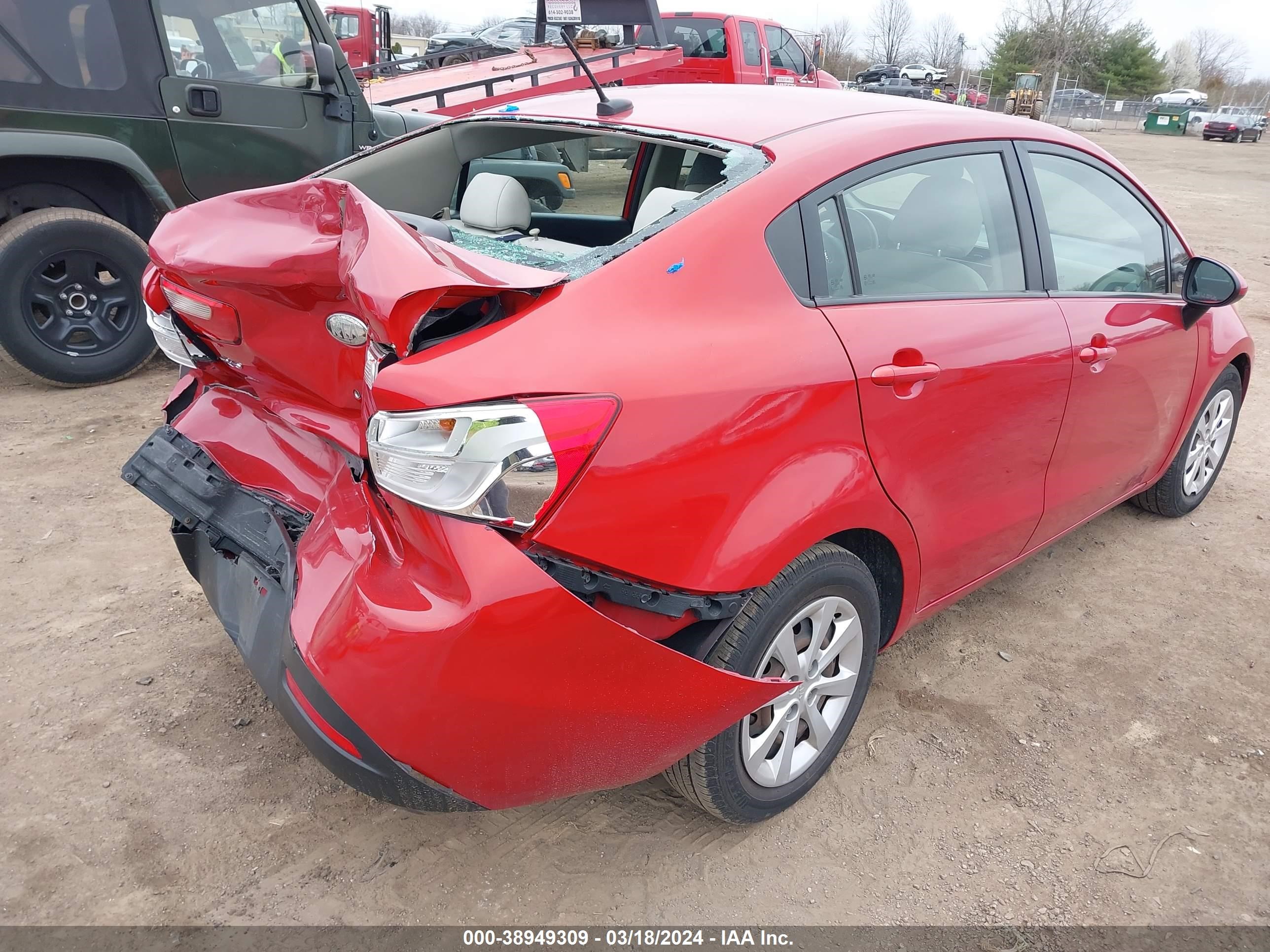 Photo 20 VIN: KNADM4A30D6231311 - KIA RIO 