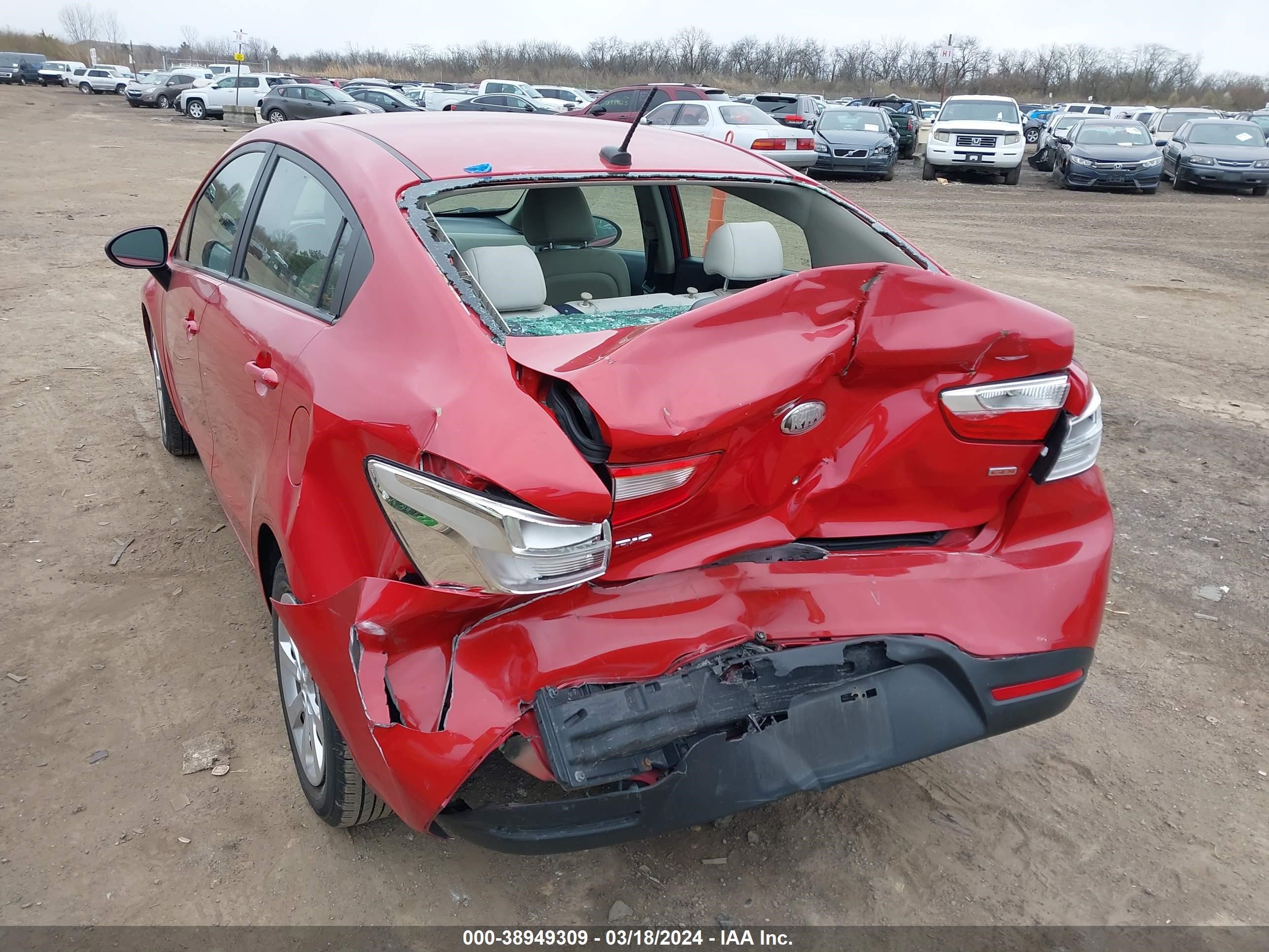 Photo 5 VIN: KNADM4A30D6231311 - KIA RIO 