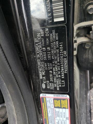 Photo 9 VIN: KNADM4A30D6234841 - KIA RIO LX 