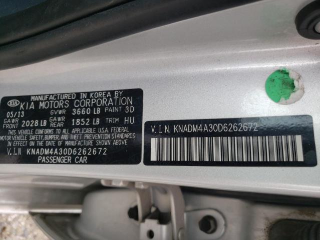 Photo 9 VIN: KNADM4A30D6262672 - KIA RIO LX 