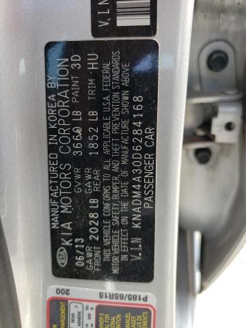 Photo 11 VIN: KNADM4A30D6284168 - KIA RIO 