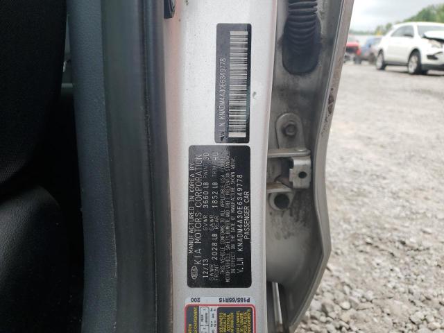 Photo 11 VIN: KNADM4A30E6349778 - KIA RIO LX 