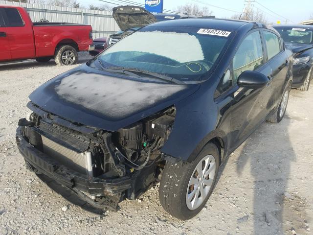 Photo 1 VIN: KNADM4A30E6371697 - KIA RIO LX 