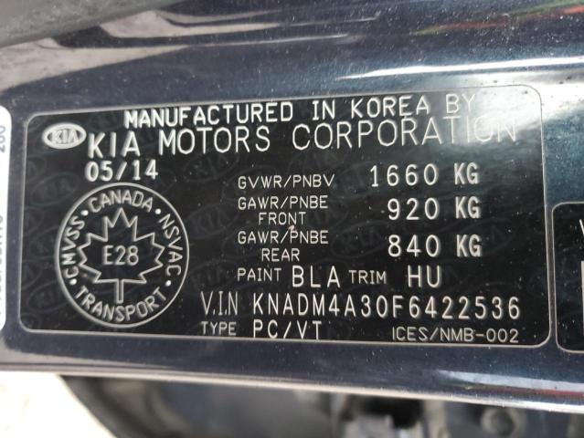 Photo 11 VIN: KNADM4A30F6422536 - KIA RIO 