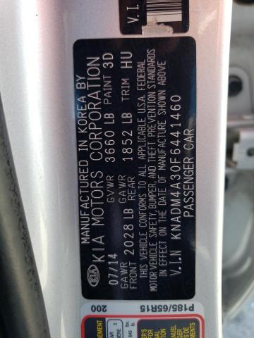 Photo 9 VIN: KNADM4A30F6441460 - KIA RIO LX 