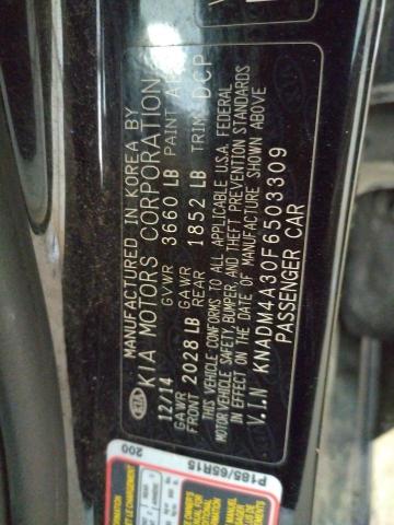 Photo 9 VIN: KNADM4A30F6503309 - KIA RIO LX 