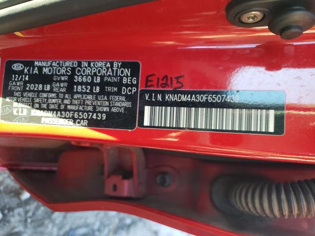 Photo 9 VIN: KNADM4A30F6507439 - KIA RIO LX 