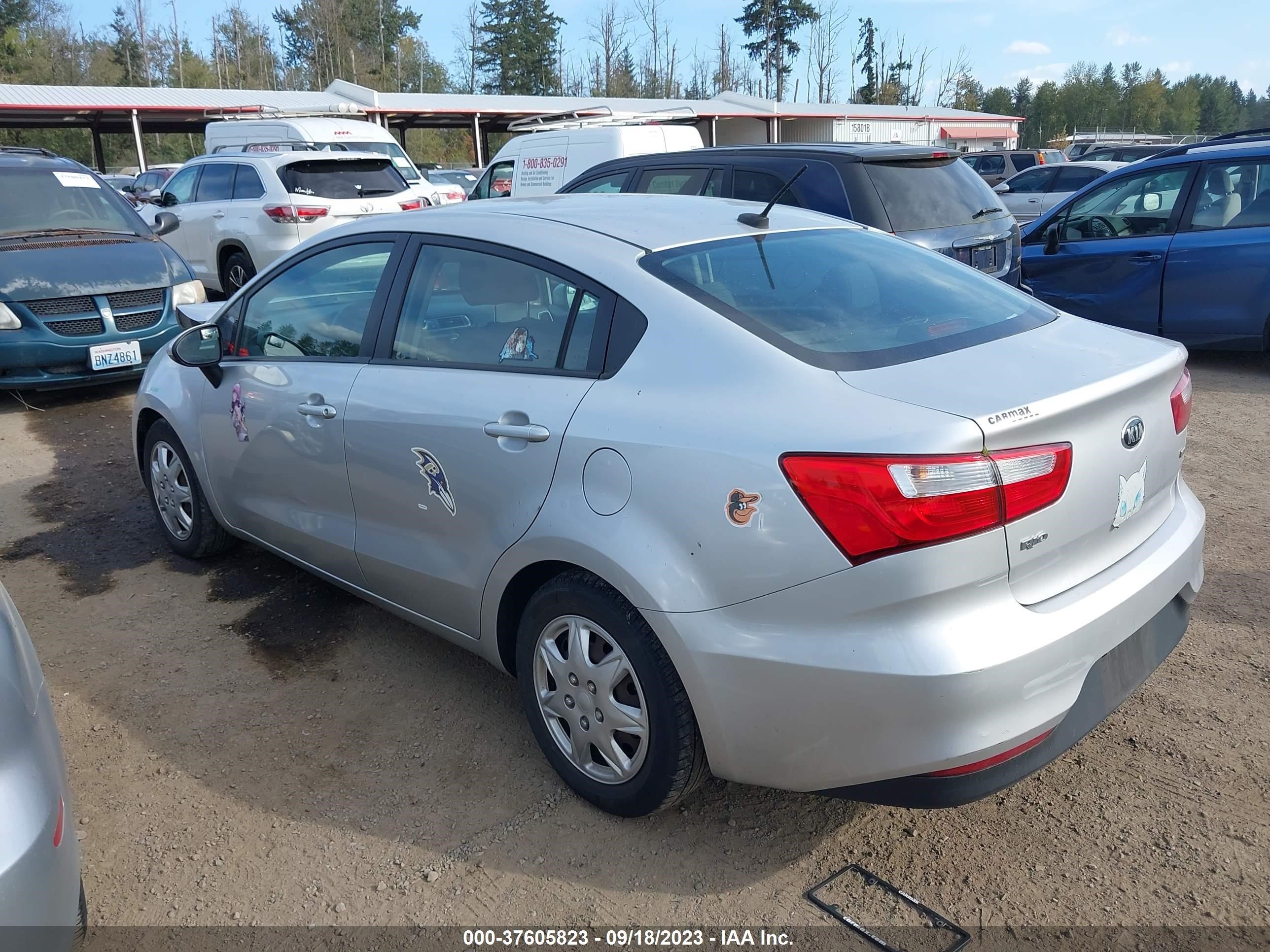 Photo 2 VIN: KNADM4A30G6539437 - KIA RIO 