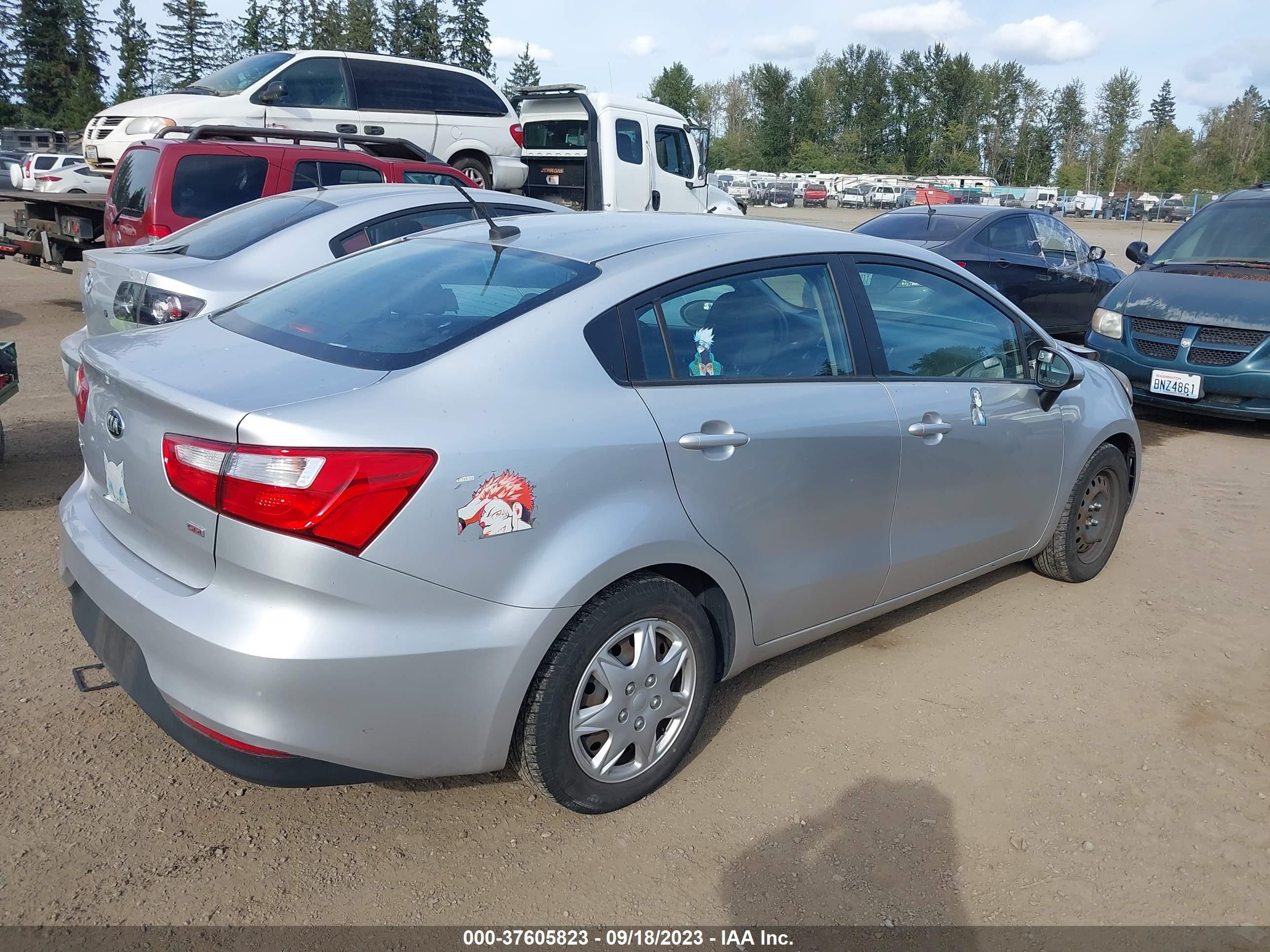 Photo 3 VIN: KNADM4A30G6539437 - KIA RIO 