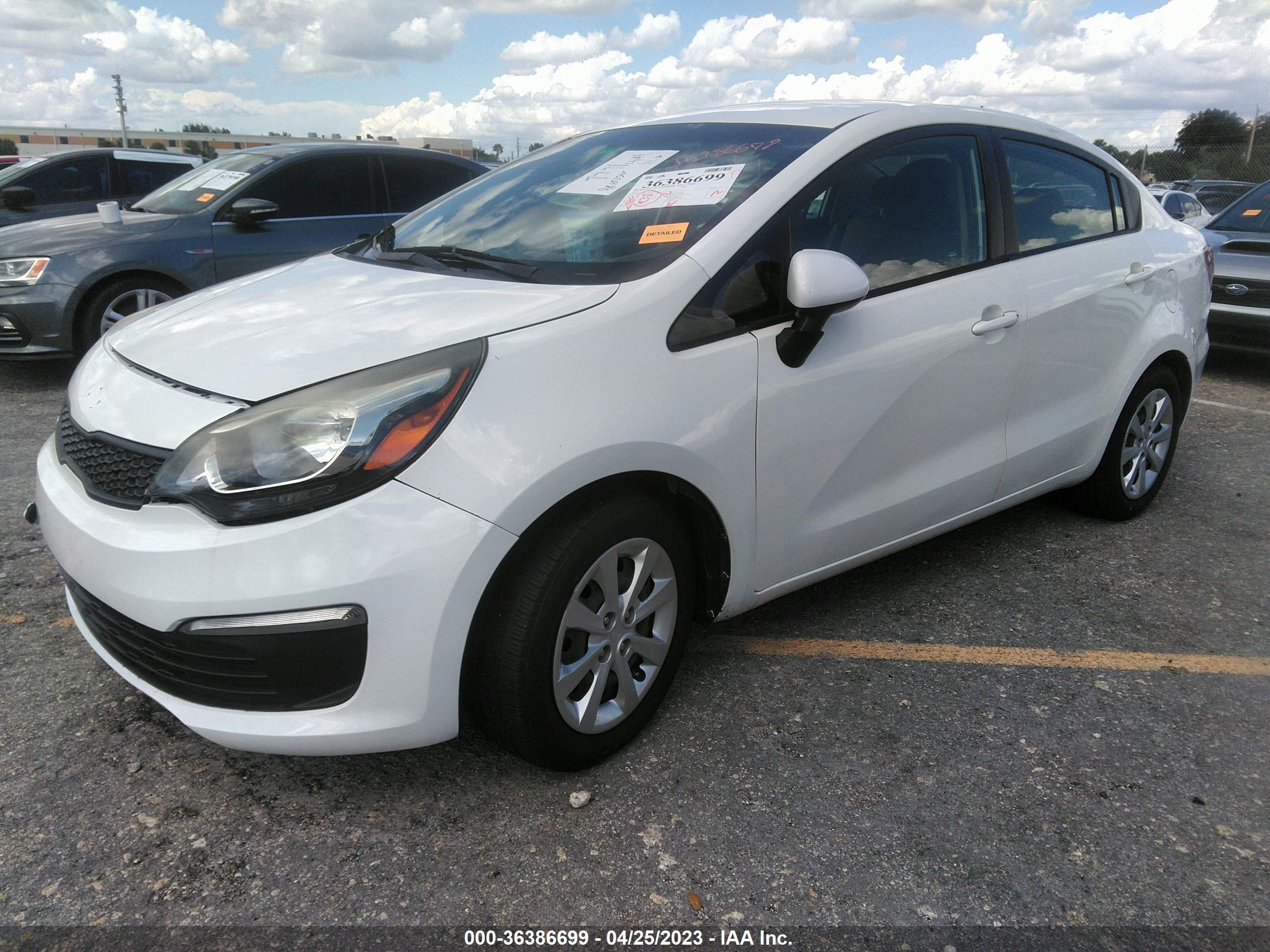 Photo 1 VIN: KNADM4A30G6545206 - KIA RIO 