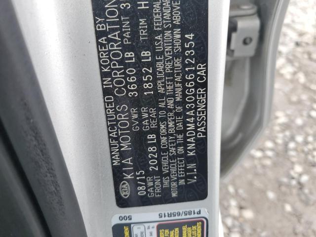 Photo 12 VIN: KNADM4A30G6612354 - KIA RIO LX 