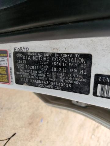 Photo 11 VIN: KNADM4A30G6640638 - KIA RIO LX 