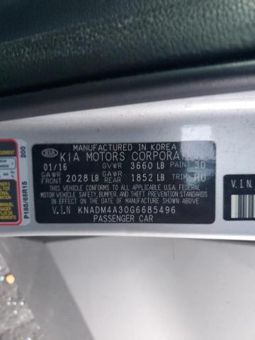 Photo 11 VIN: KNADM4A30G6685496 - KIA RIO 