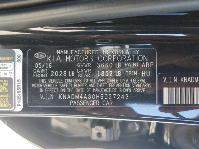 Photo 11 VIN: KNADM4A30H6027243 - KIA RIO 