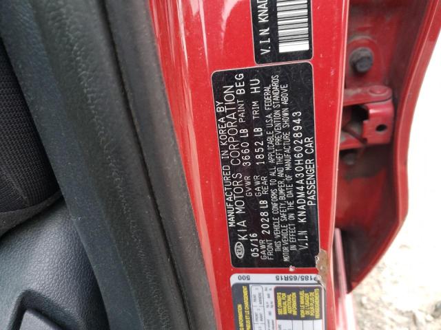 Photo 12 VIN: KNADM4A30H6028943 - KIA RIO LX 