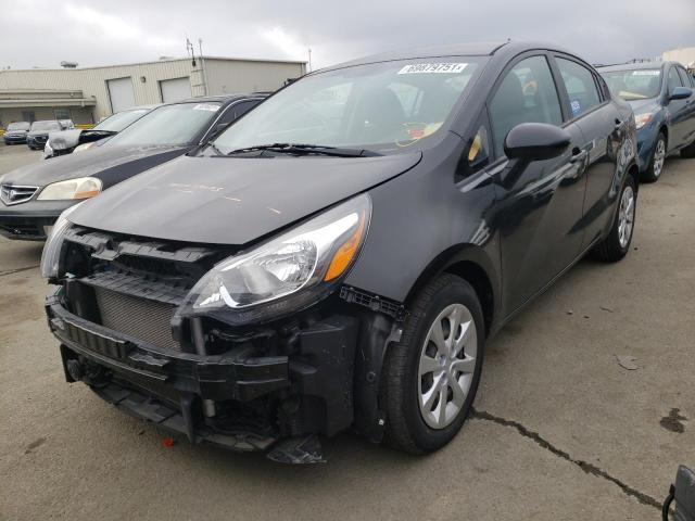 Photo 1 VIN: KNADM4A30H6037934 - KIA RIO LX 