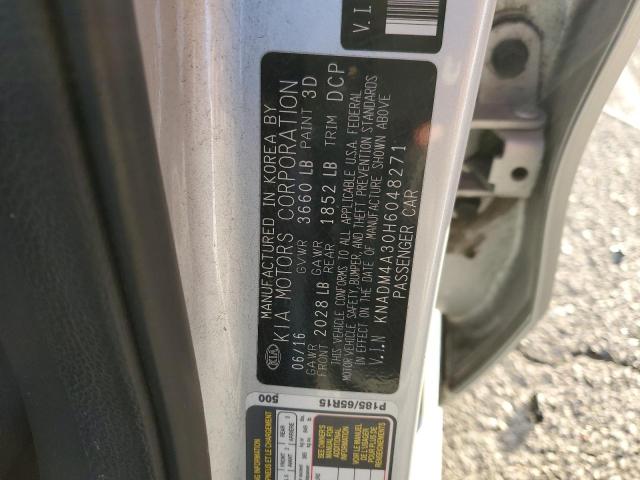 Photo 11 VIN: KNADM4A30H6048271 - KIA RIO 