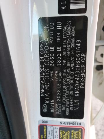 Photo 12 VIN: KNADM4A30H6061649 - KIA RIO LX 