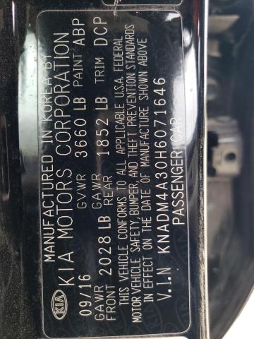 Photo 11 VIN: KNADM4A30H6071646 - KIA RIO 