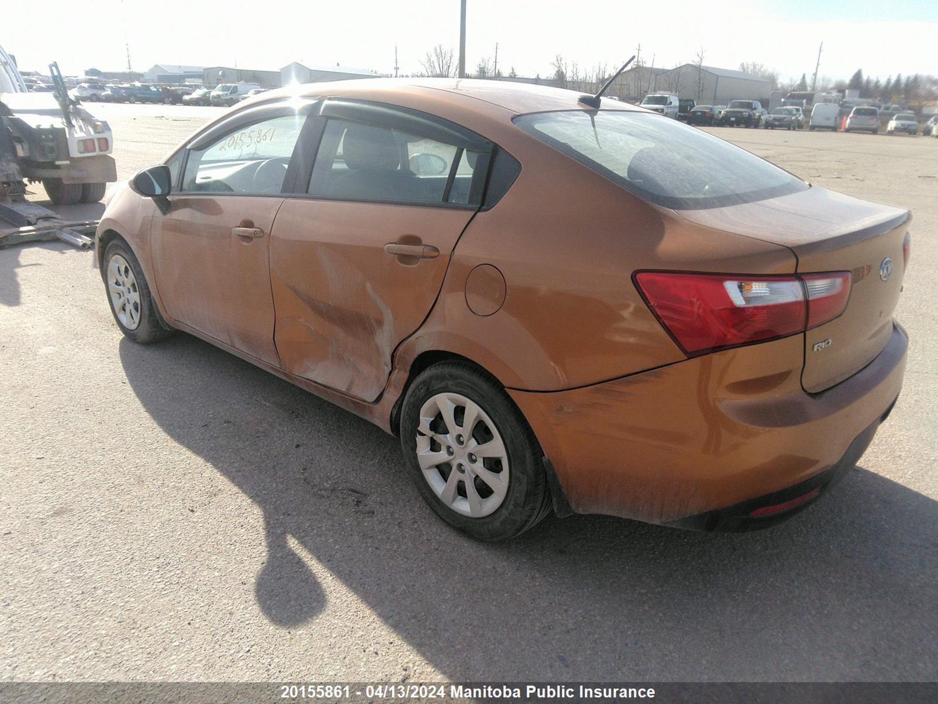 Photo 2 VIN: KNADM4A31C6043394 - KIA RIO 