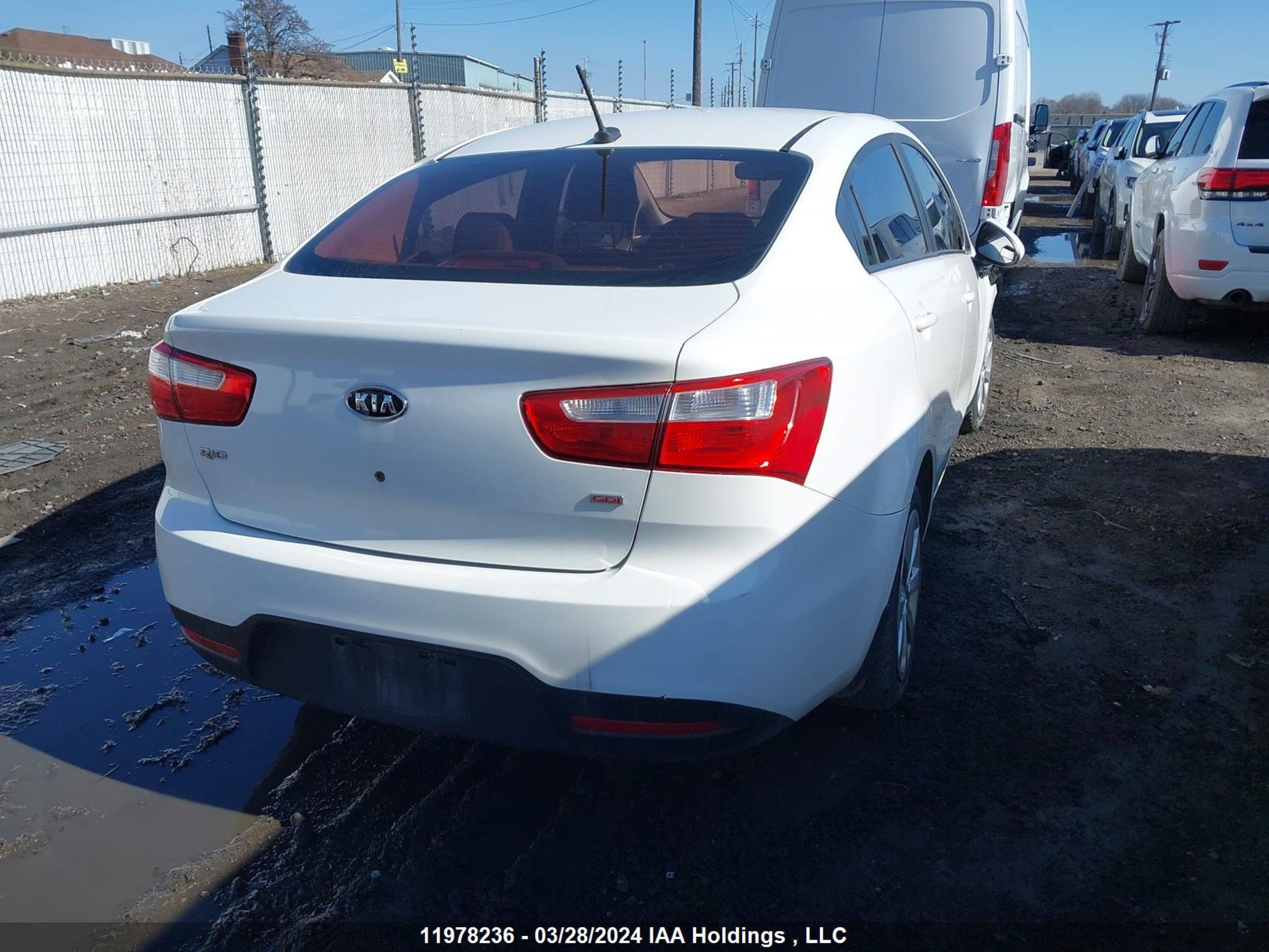 Photo 3 VIN: KNADM4A31C6081191 - KIA RIO 