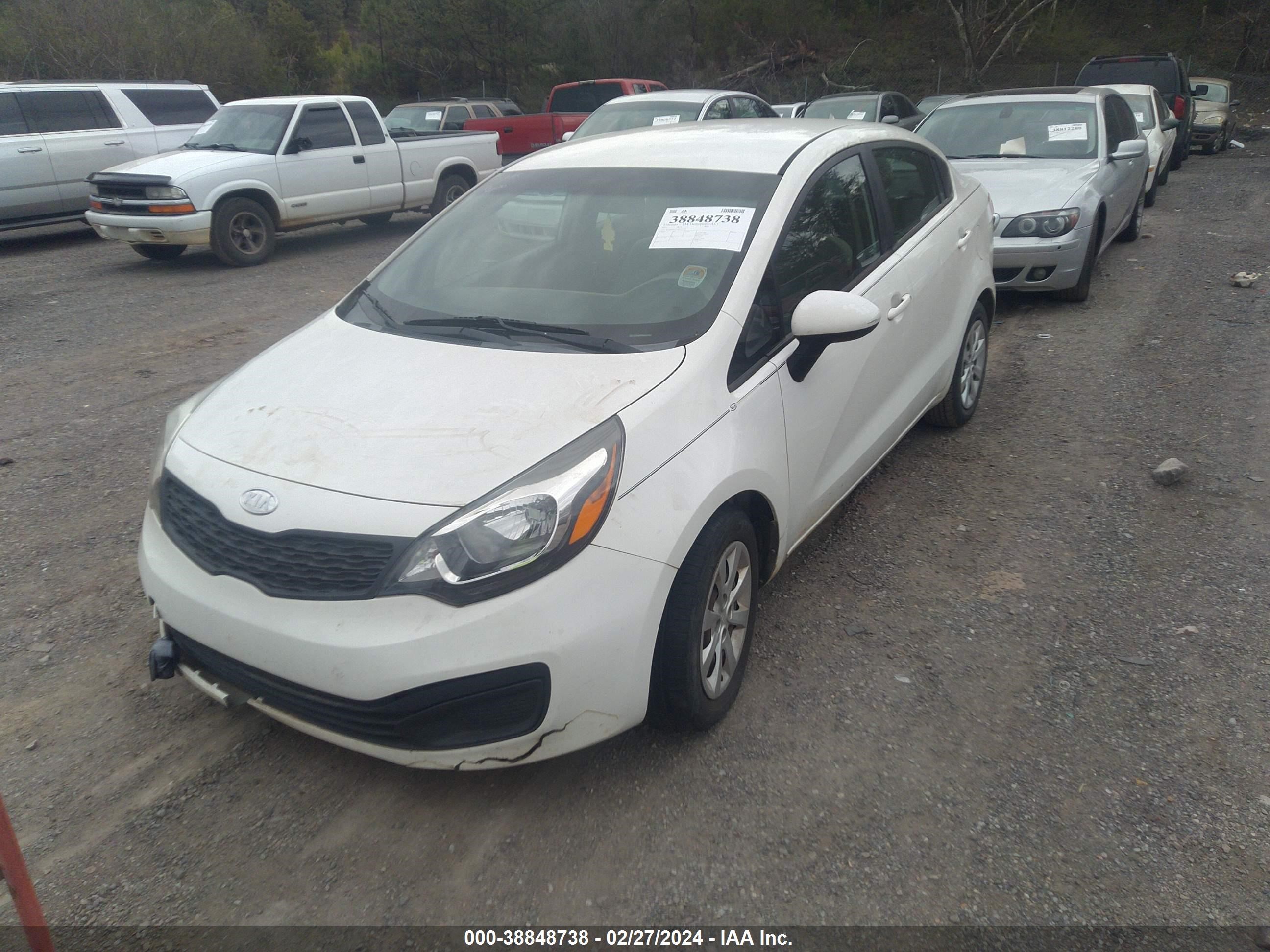 Photo 1 VIN: KNADM4A31D6125773 - KIA RIO 