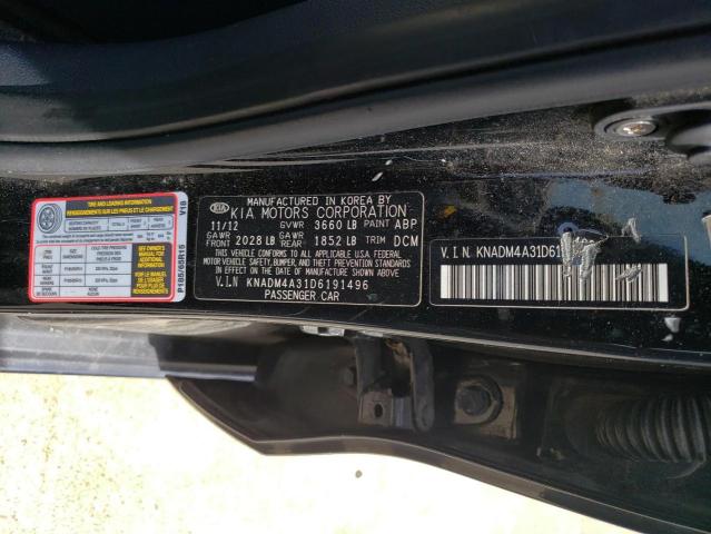 Photo 11 VIN: KNADM4A31D6191496 - KIA RIO LX 