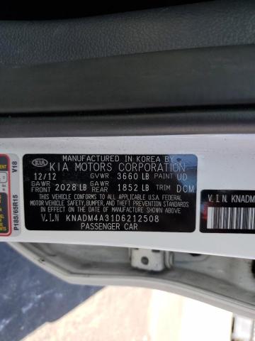 Photo 11 VIN: KNADM4A31D6212508 - KIA RIO LX 