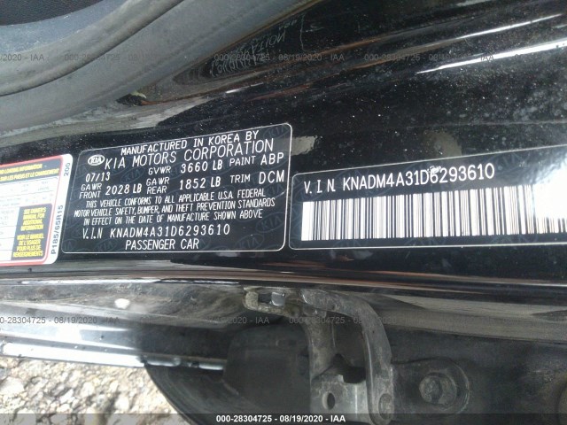 Photo 8 VIN: KNADM4A31D6293610 - KIA RIO 