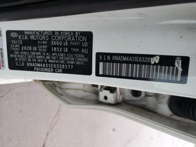 Photo 12 VIN: KNADM4A31E6328177 - KIA RIO 