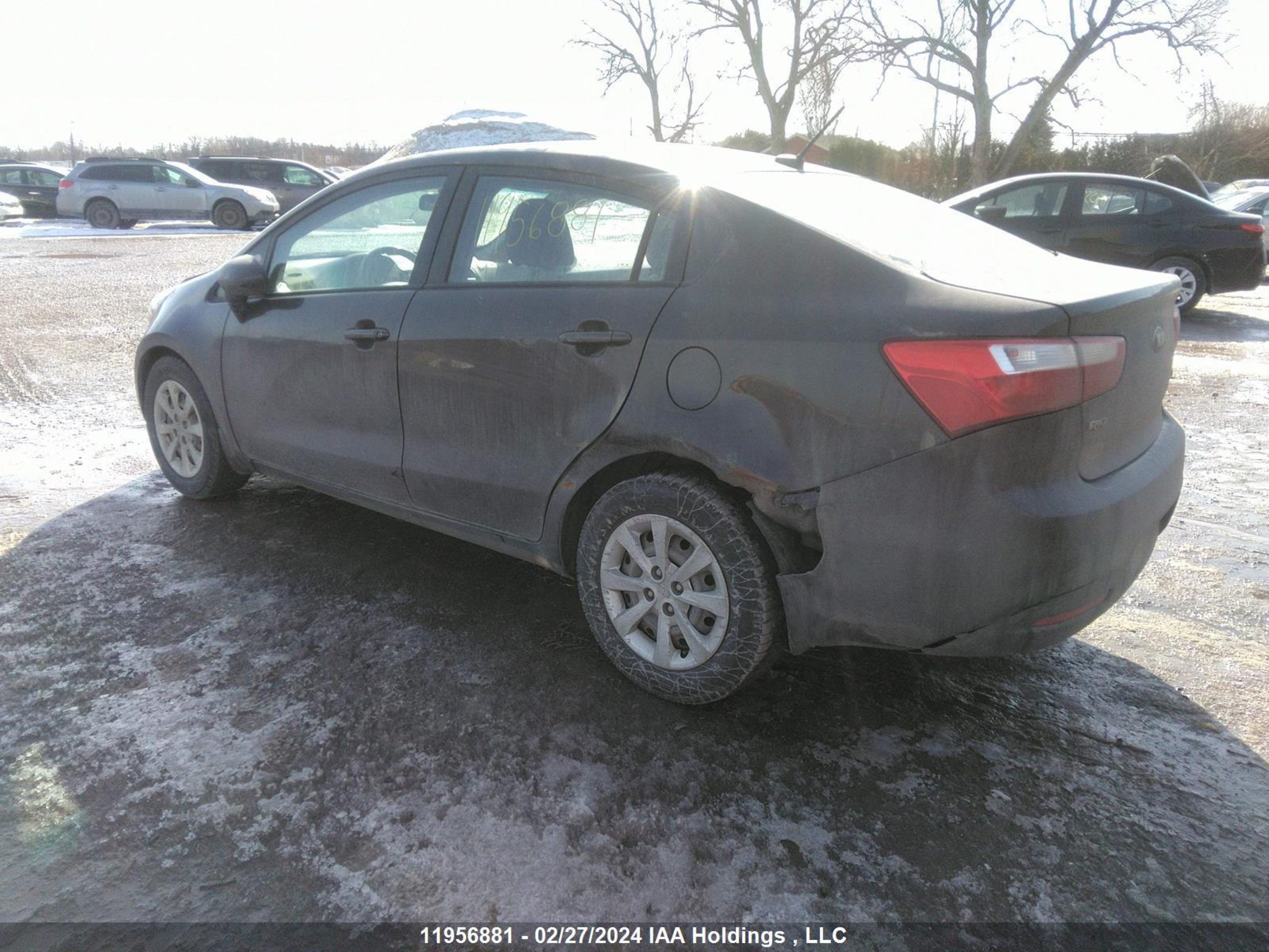 Photo 2 VIN: KNADM4A31E6347215 - KIA RIO 