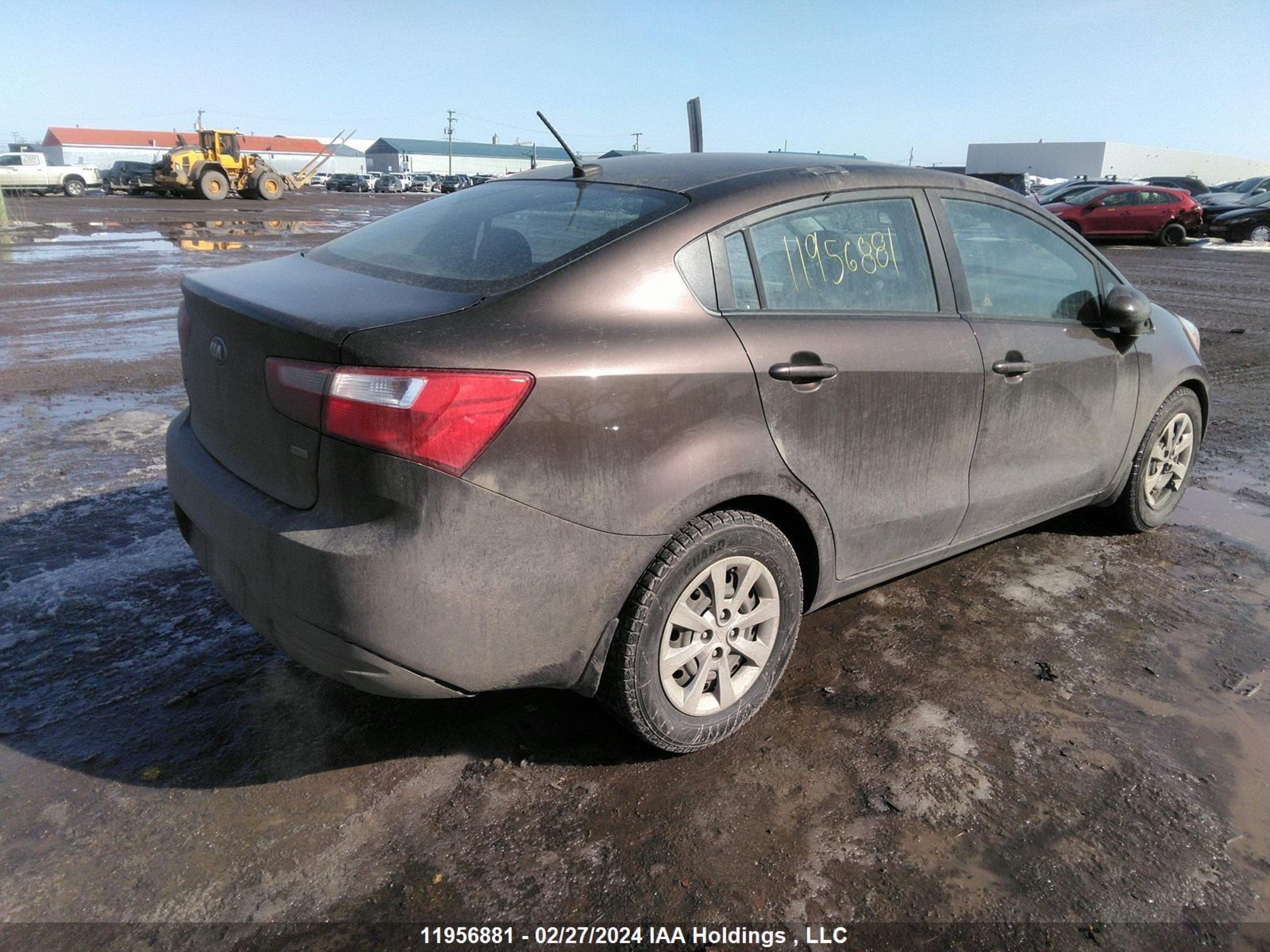 Photo 3 VIN: KNADM4A31E6347215 - KIA RIO 