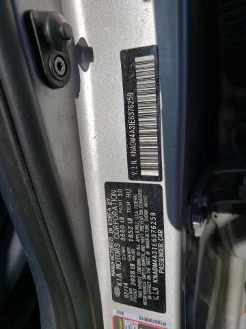 Photo 11 VIN: KNADM4A31E6376259 - KIA RIO 