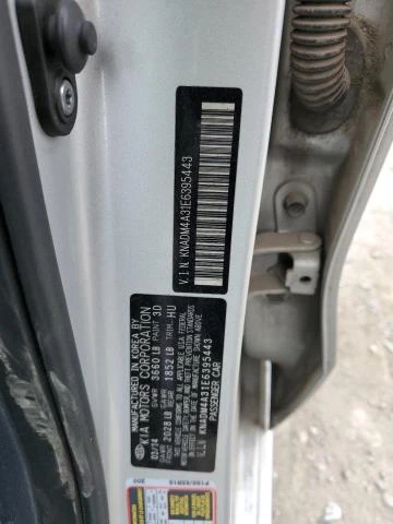 Photo 11 VIN: KNADM4A31E6395443 - KIA RIO LX 