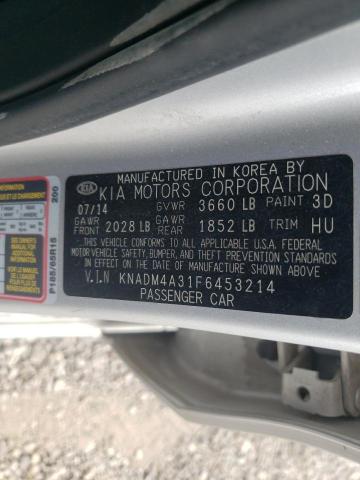 Photo 11 VIN: KNADM4A31F6453214 - KIA RIO 