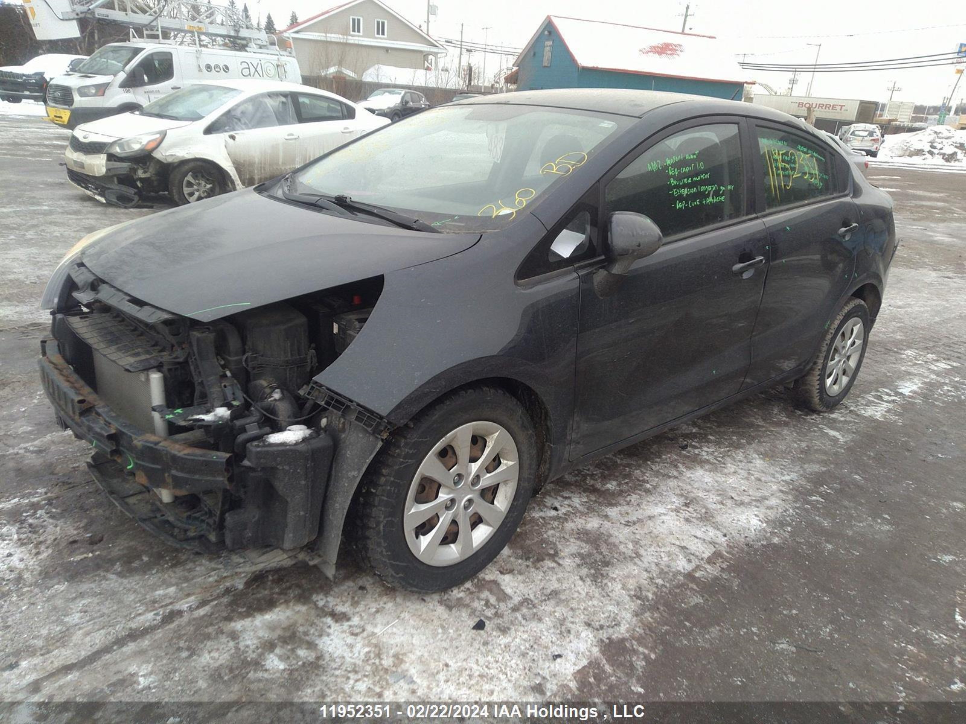 Photo 1 VIN: KNADM4A31F6495429 - KIA RIO 