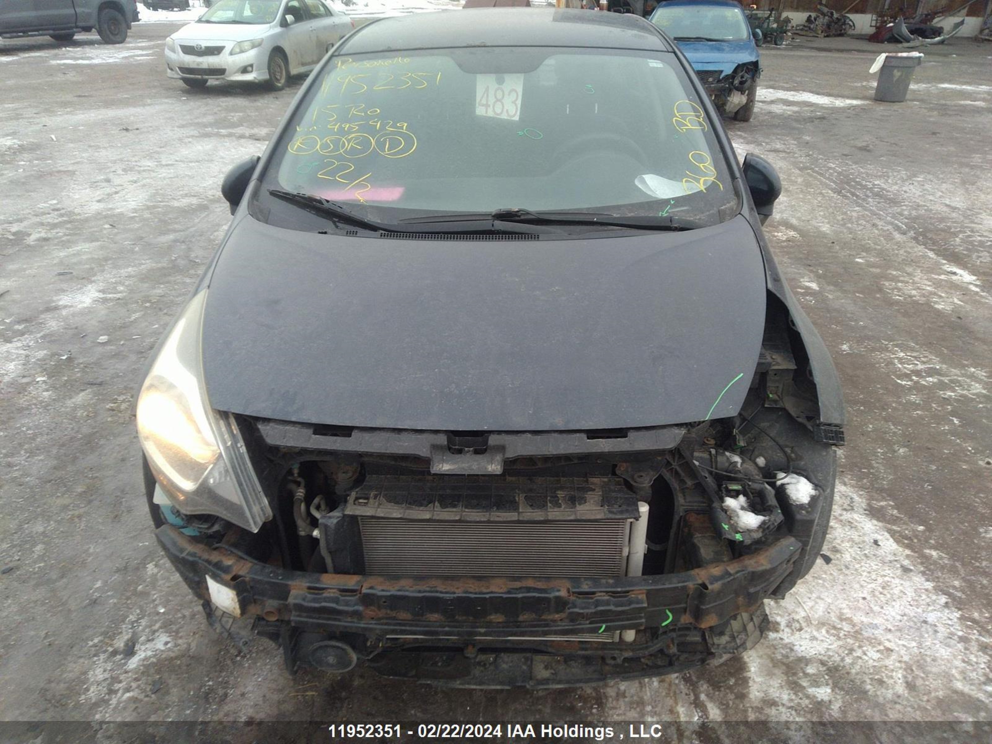 Photo 12 VIN: KNADM4A31F6495429 - KIA RIO 