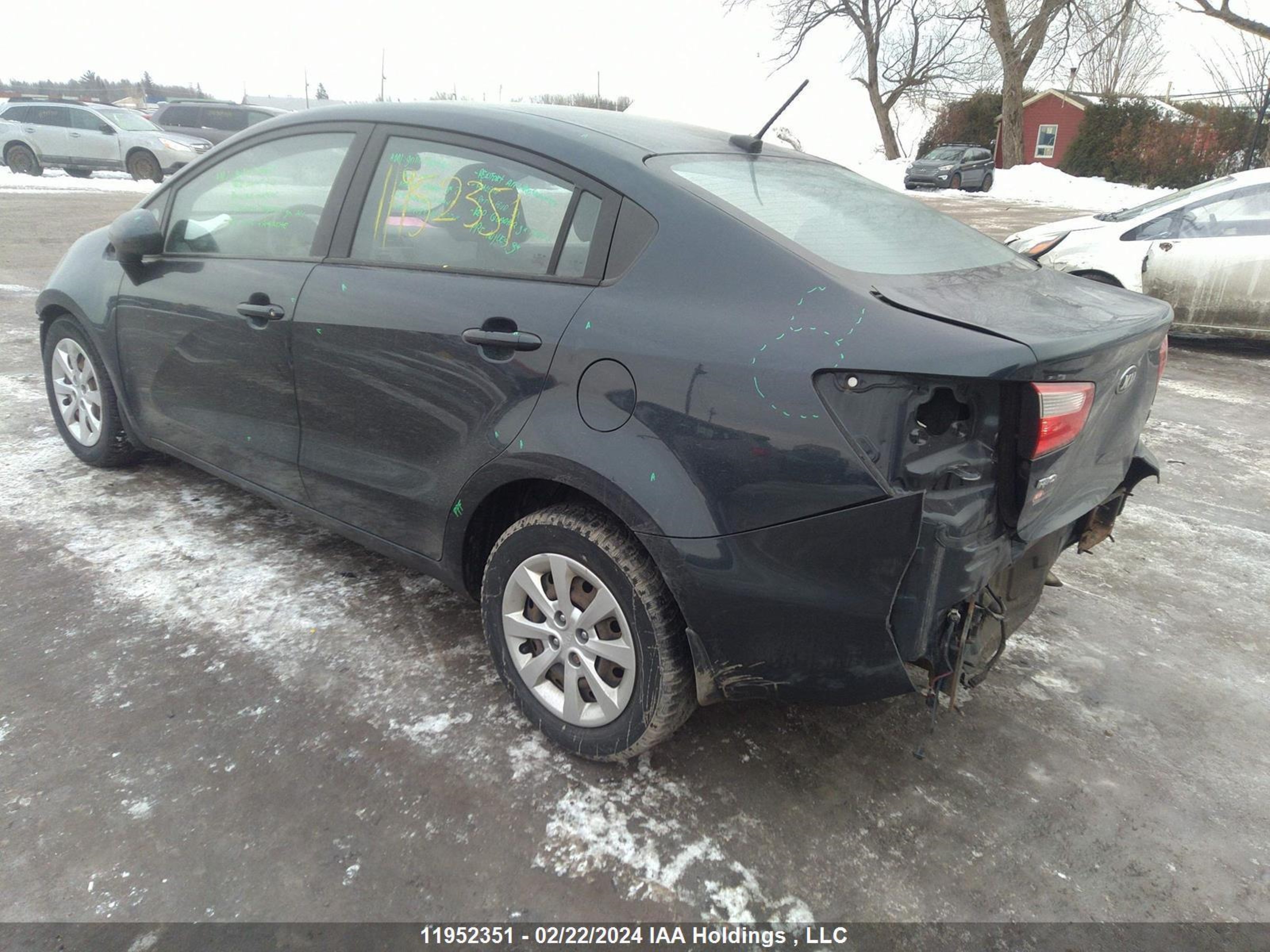 Photo 2 VIN: KNADM4A31F6495429 - KIA RIO 