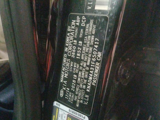 Photo 9 VIN: KNADM4A31F6507417 - KIA RIO LX 