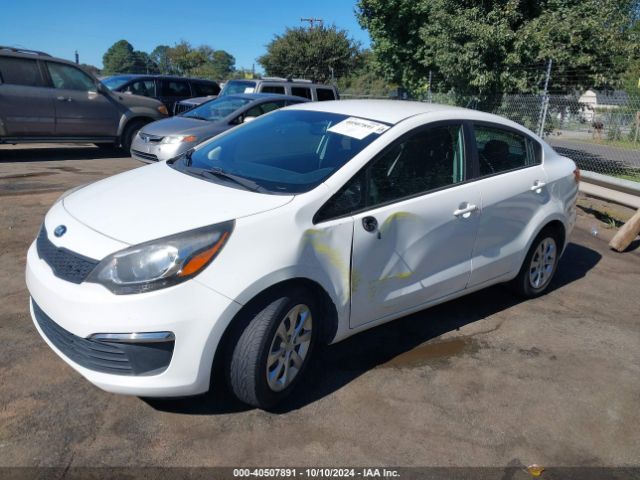 Photo 1 VIN: KNADM4A31G6669274 - KIA RIO 