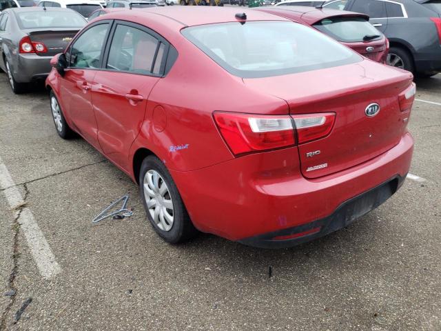 Photo 2 VIN: KNADM4A32C6082639 - KIA RIO LX 