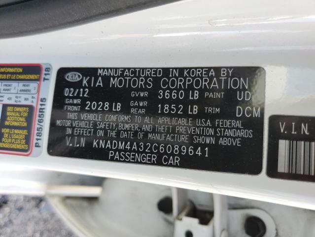 Photo 11 VIN: KNADM4A32C6089641 - KIA RIO LX 