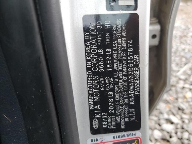 Photo 11 VIN: KNADM4A32D6157874 - KIA RIO 