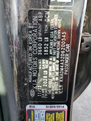 Photo 12 VIN: KNADM4A32D6200545 - KIA RIO LX 