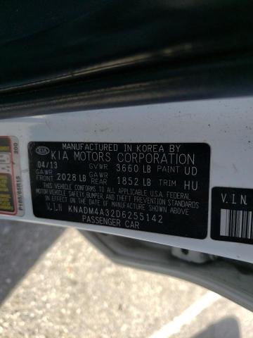 Photo 11 VIN: KNADM4A32D6255142 - KIA RIO LX 