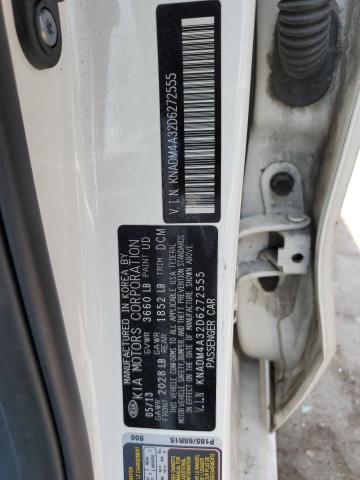 Photo 11 VIN: KNADM4A32D6272555 - KIA RIO LX 