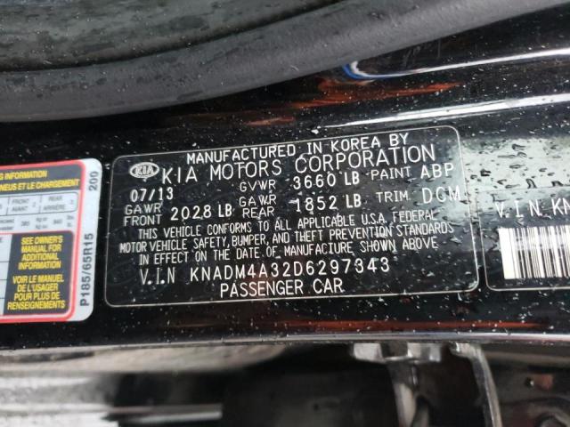 Photo 9 VIN: KNADM4A32D6297343 - KIA RIO LX 