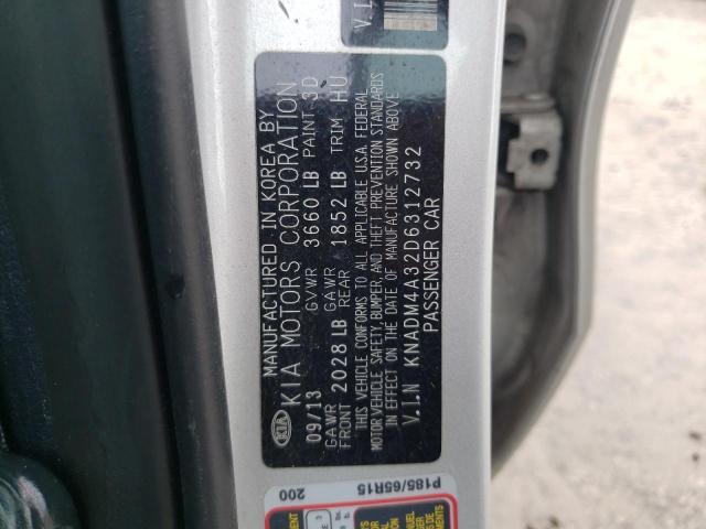 Photo 11 VIN: KNADM4A32D6312732 - KIA RIO LX 